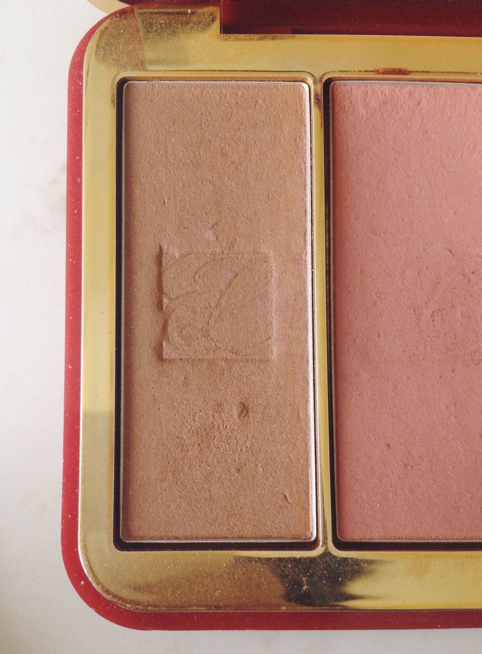 I then applied a mauve/taupe colored blush under the highlight (a similar color would be the NYX blush chiffon/ NYX bronzer in medium or light)