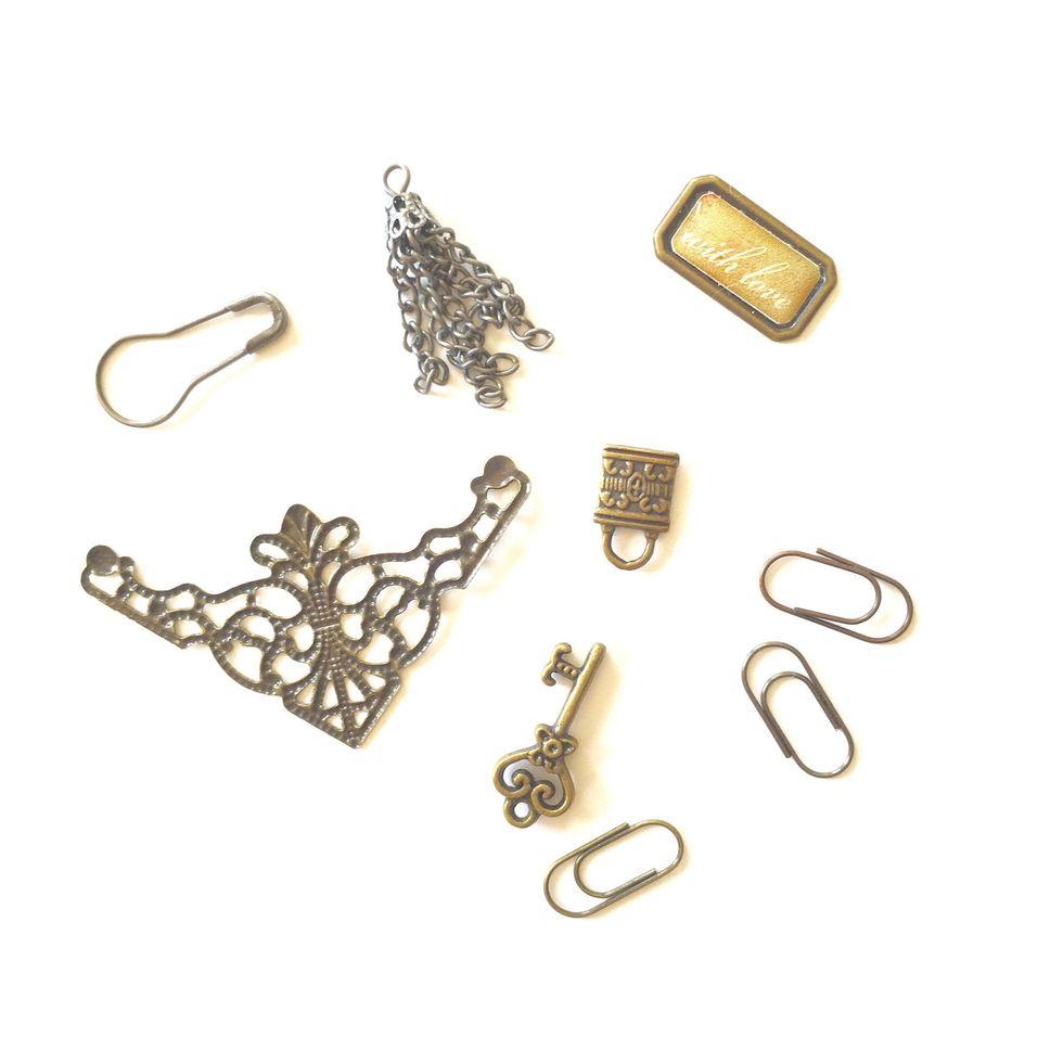 I then chose some fun bits to embellish my images.