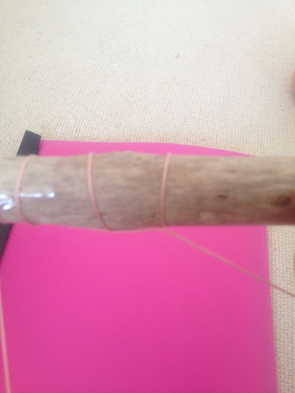 I then stated over, re-weaving the sides.