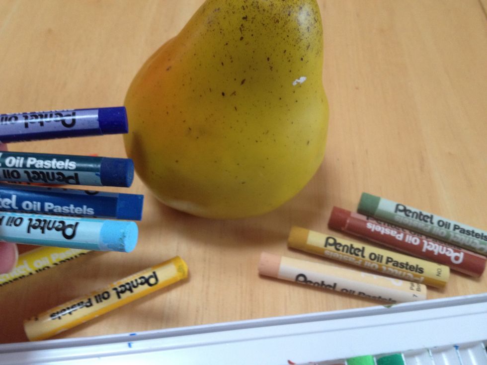 I think blue will work for the shadows, but which one? These are my choices but if I go too dark it won't look right. If I go too light it won't look dark enough. I decided on the second from bottom.