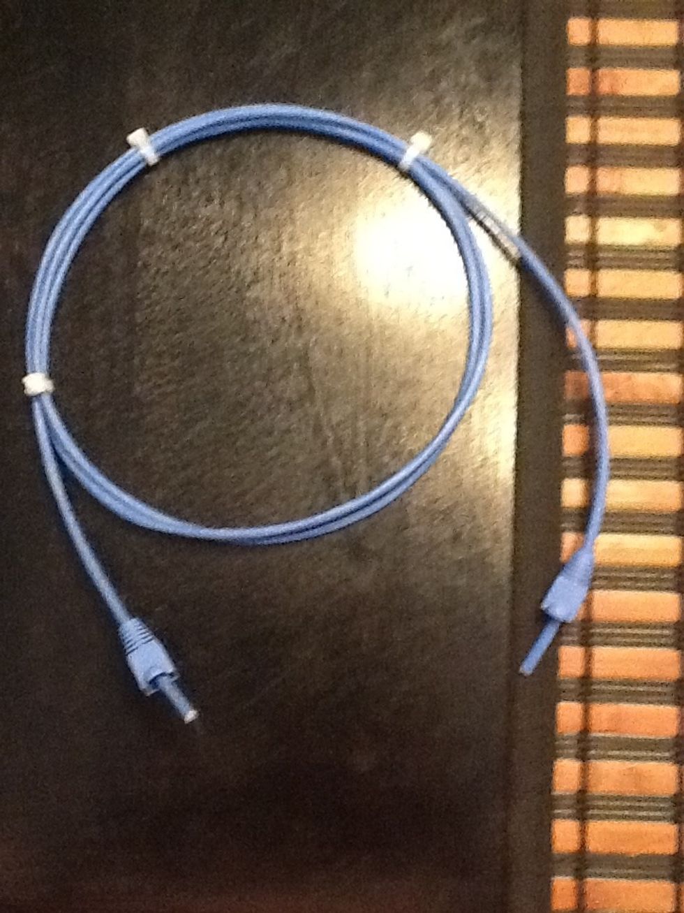 I tie wrapped the cable to just make it neat for this purpose, slide your boots(Optional) on both ends of the cable.