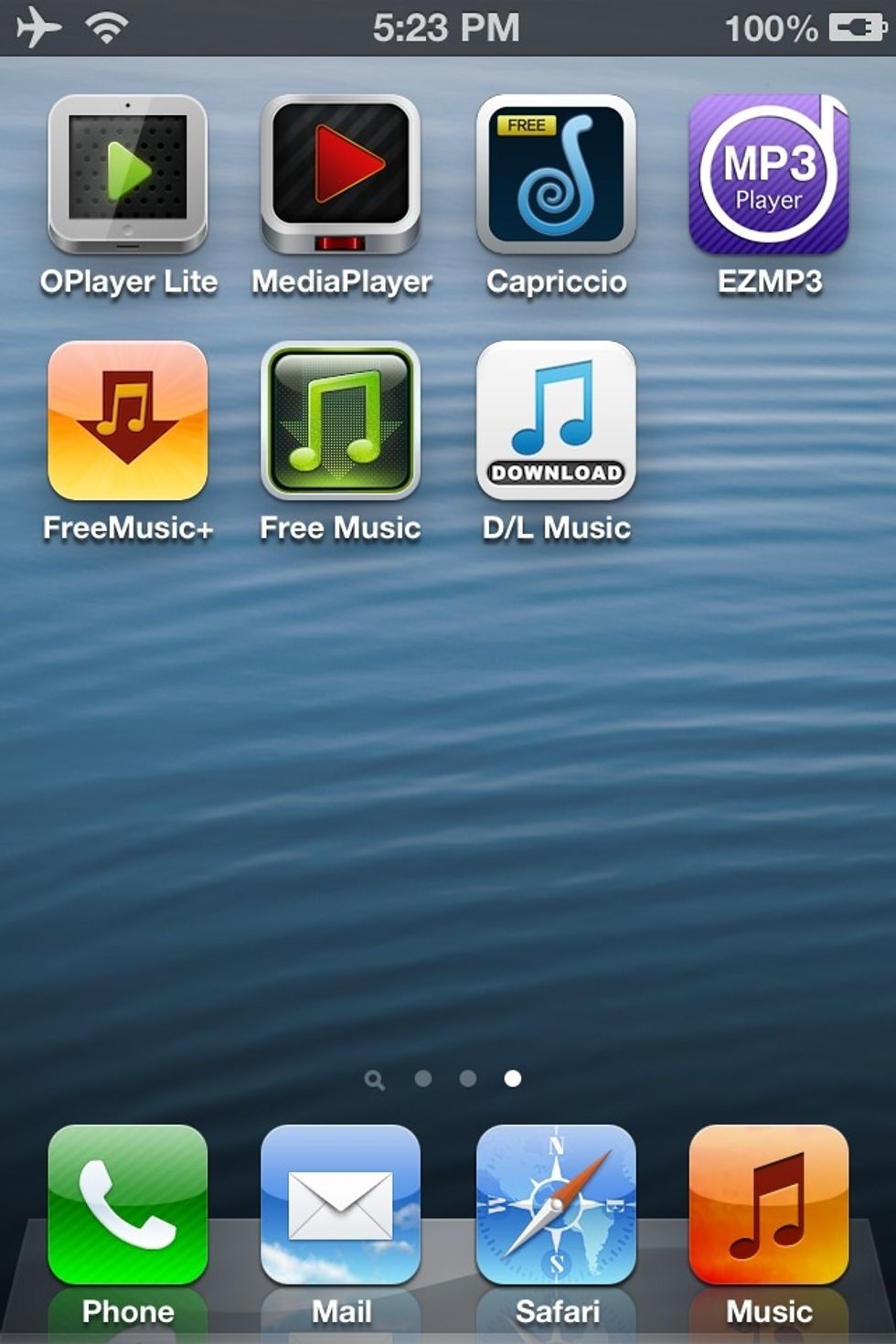 I tried a bunch of these free music player apps from the App Store and found the above to be the most useful without having to pay. Ultimately, I chose OPlayer Lite. Why?