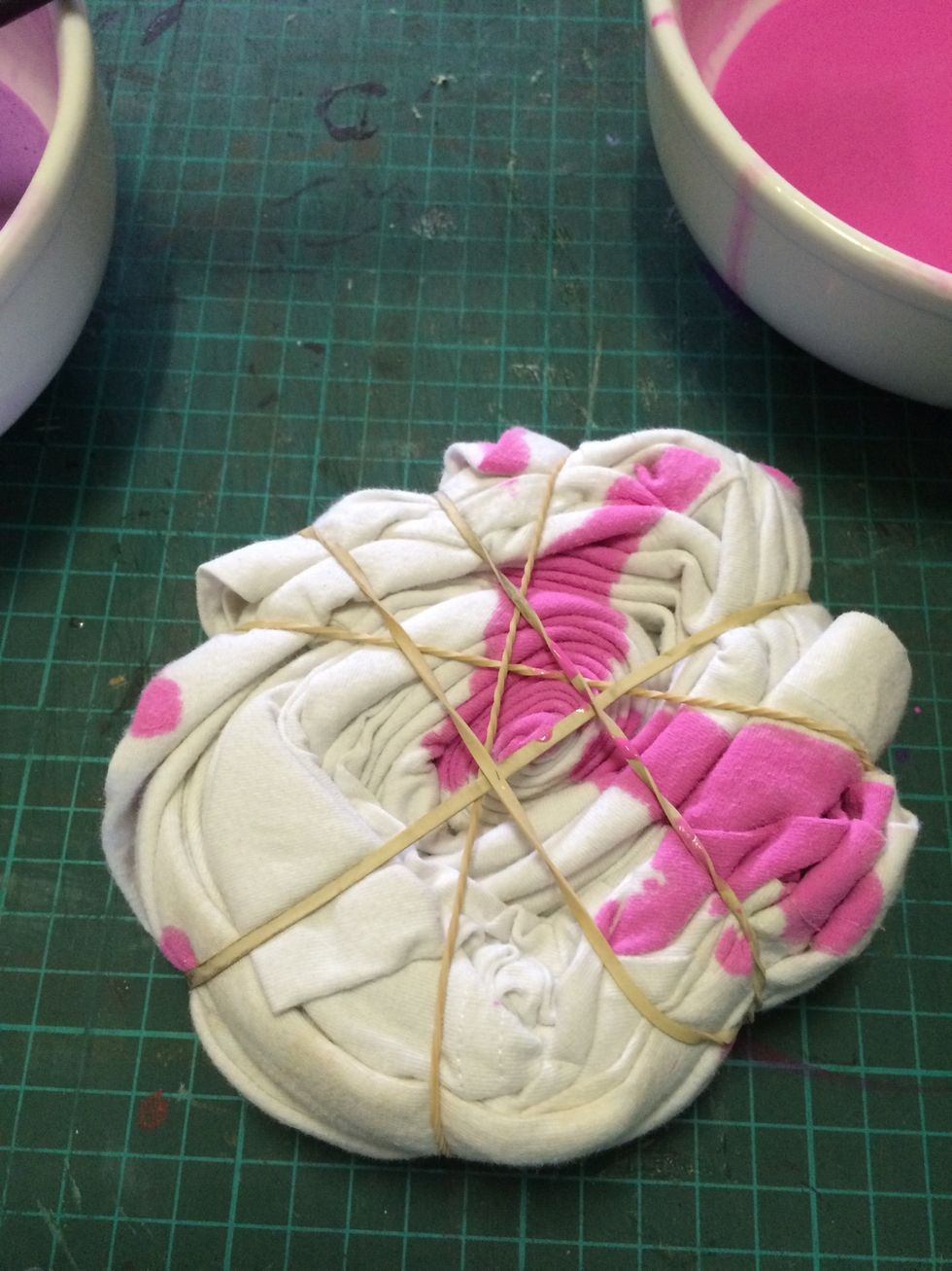 I turned it over and did the other side the same