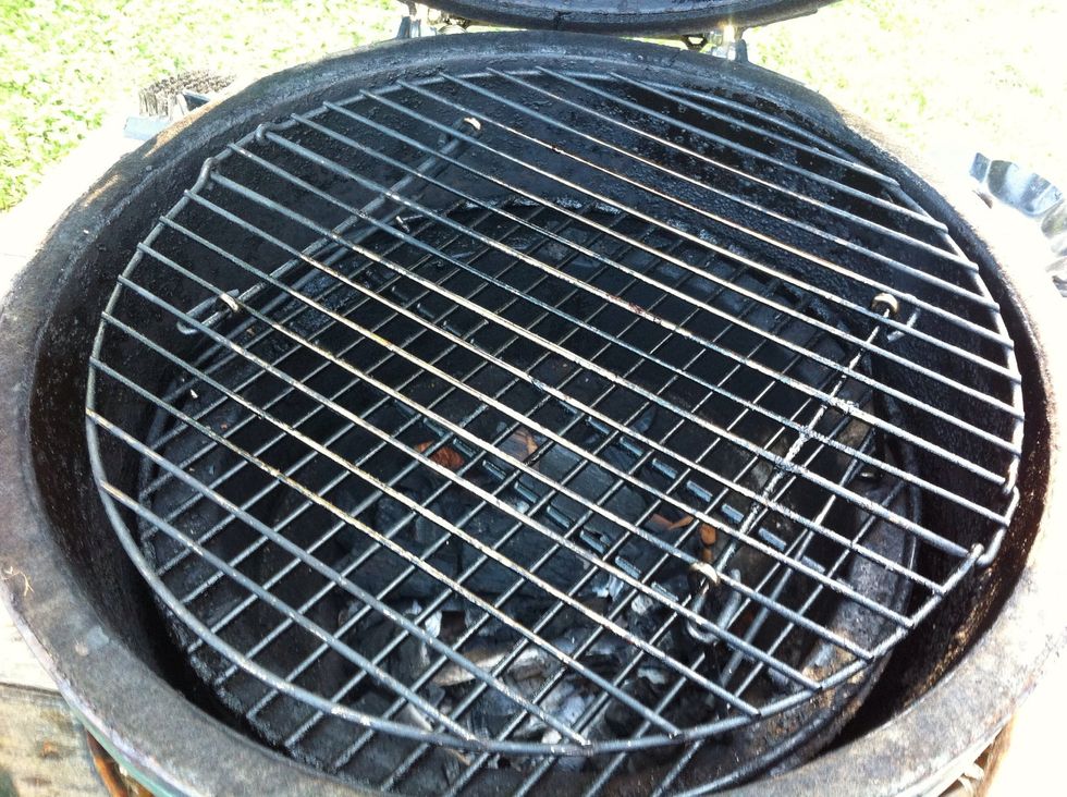 I use a double grill base.