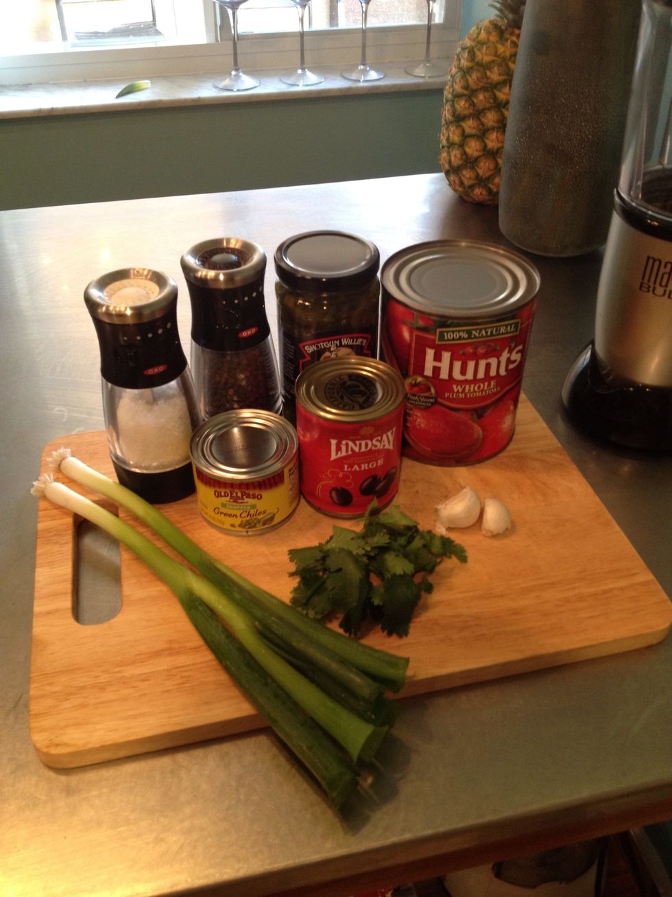 I use canned tomatoes because they are already peeled, but if you prefer to use fresh - by all means, do so! and have fun peeling!