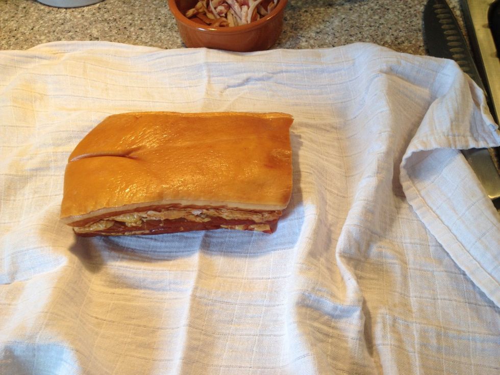 I use cloth to wrap bacon before putting it in the fridge