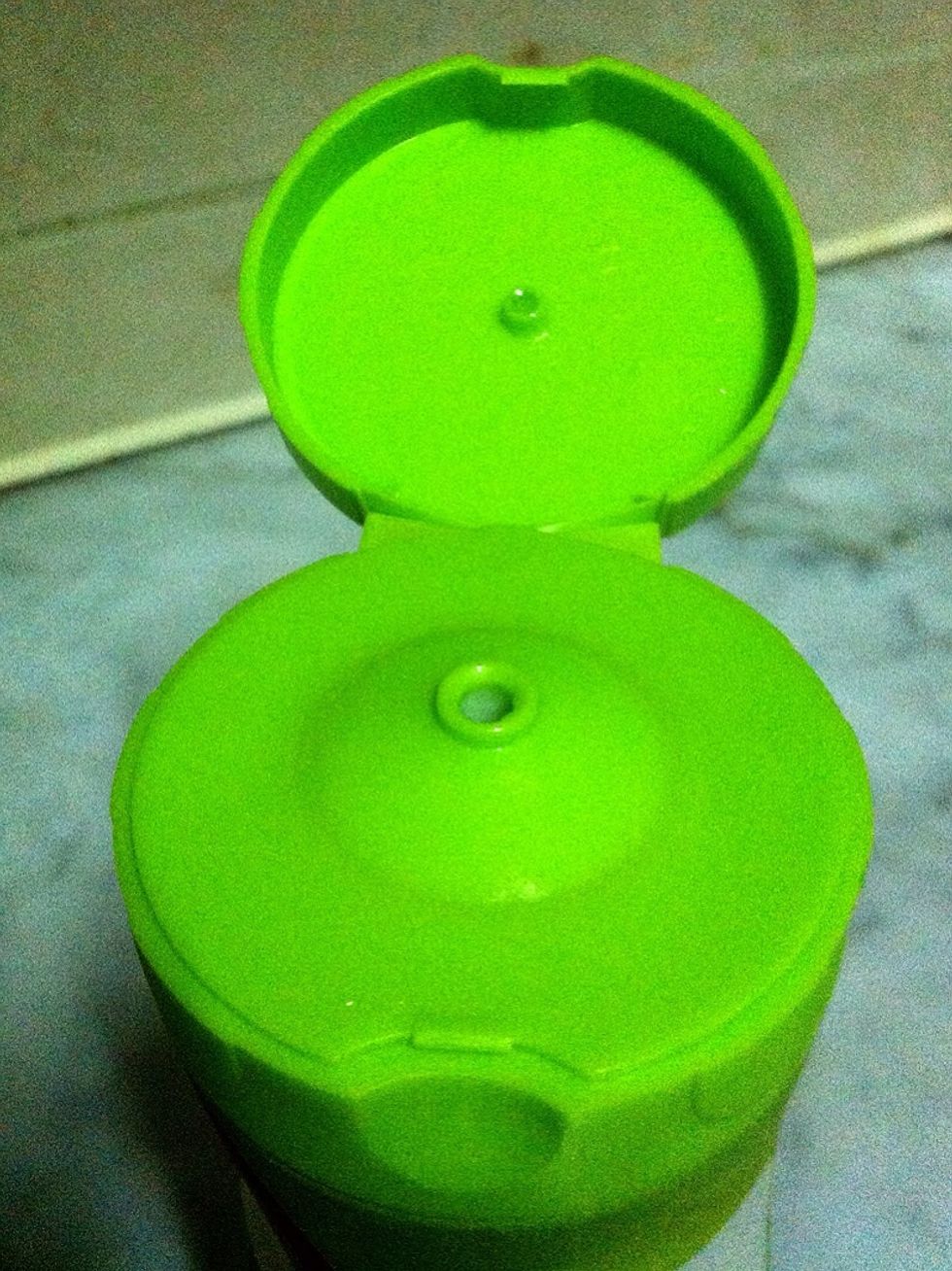 I use empty bottle with a hole to fill it with the mixture. It is easy to control the amount which you pour to the pan.