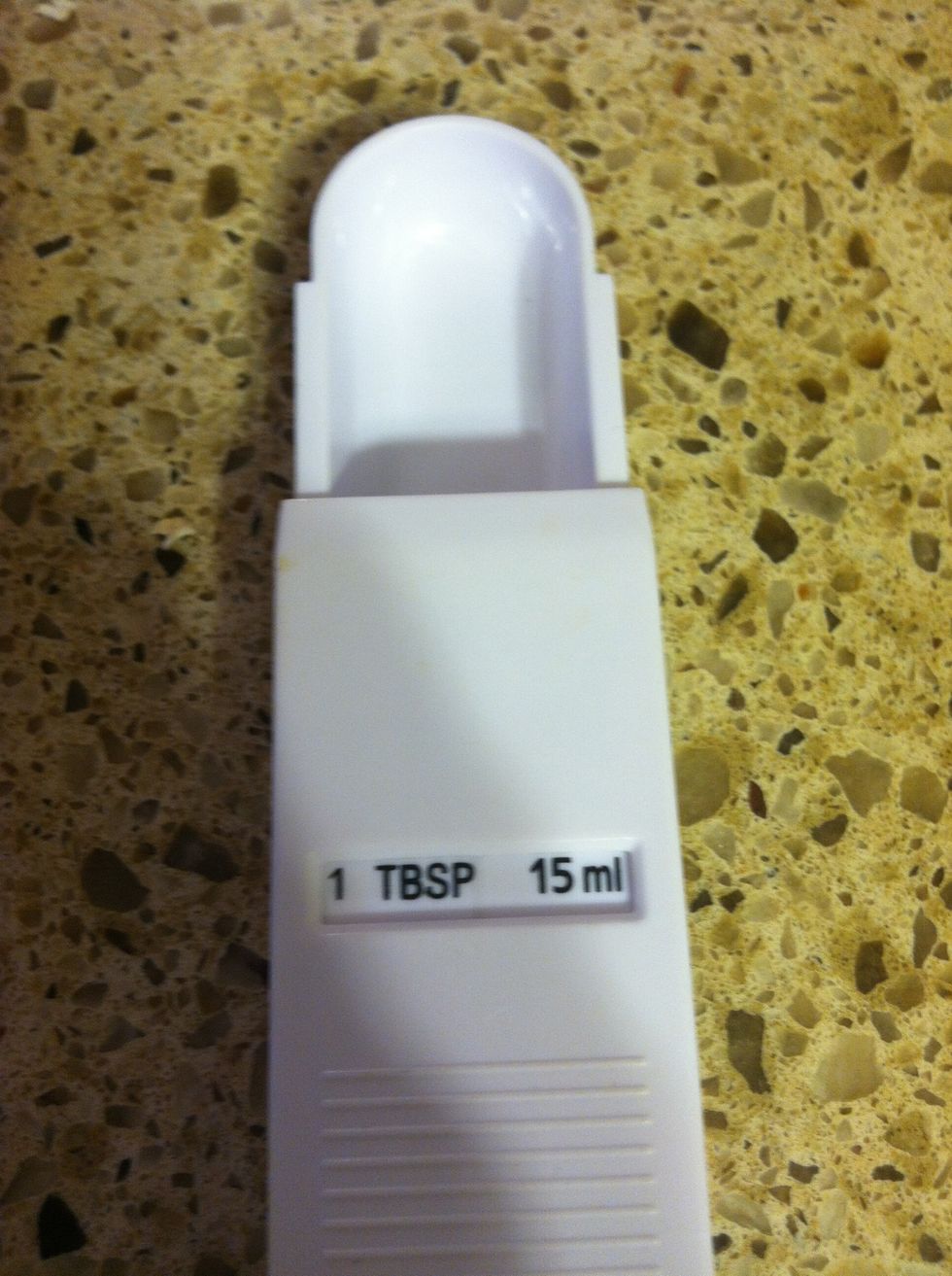 I use my baking measuring spoon.