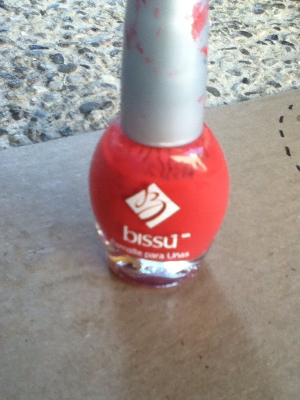 I use nail polish but you can use acrylic or any type of paint