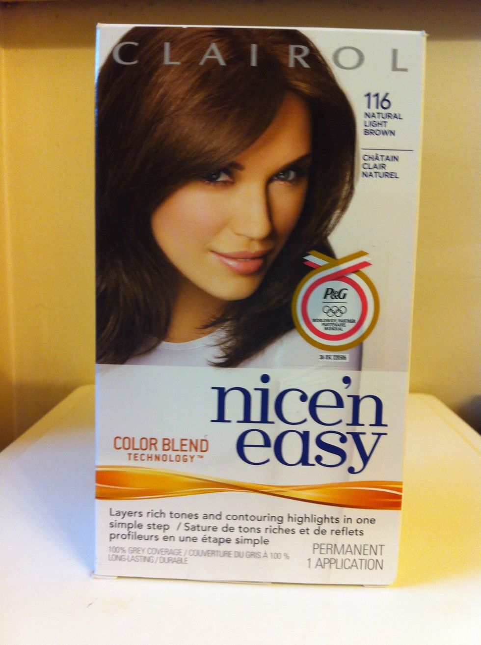 I use nice and easy because the color activator and color formula are equal amounts of liquid.