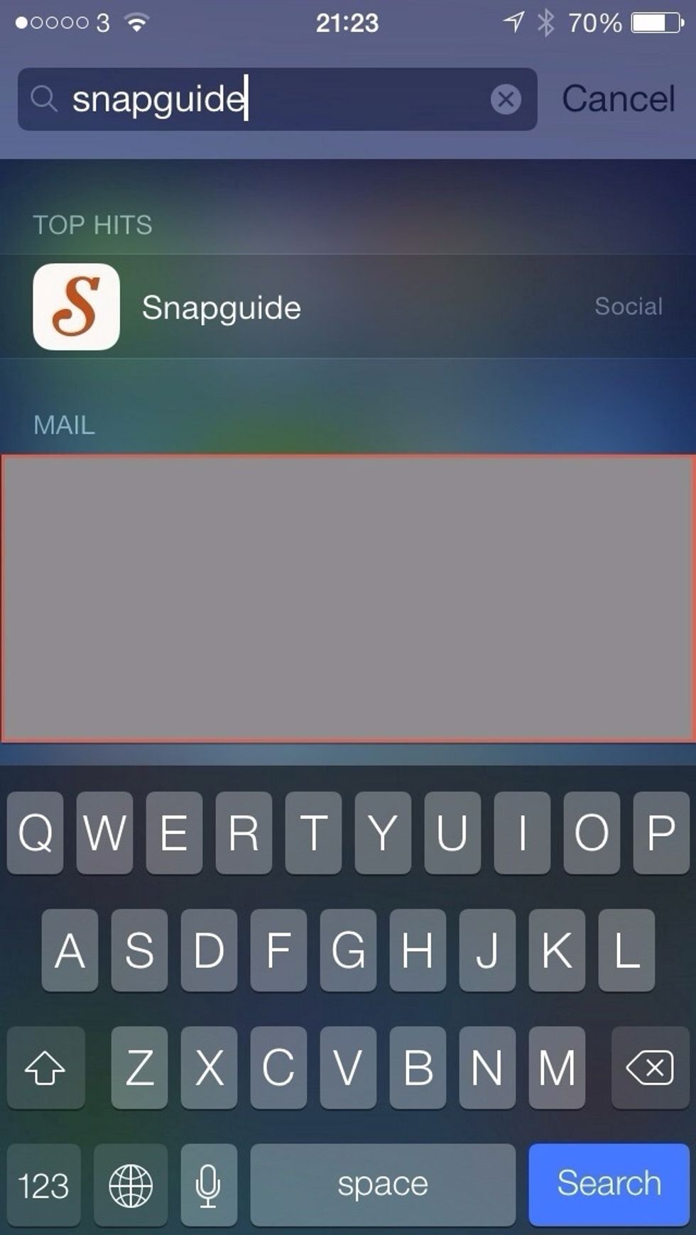 I use Spotlight because I have so many apps!