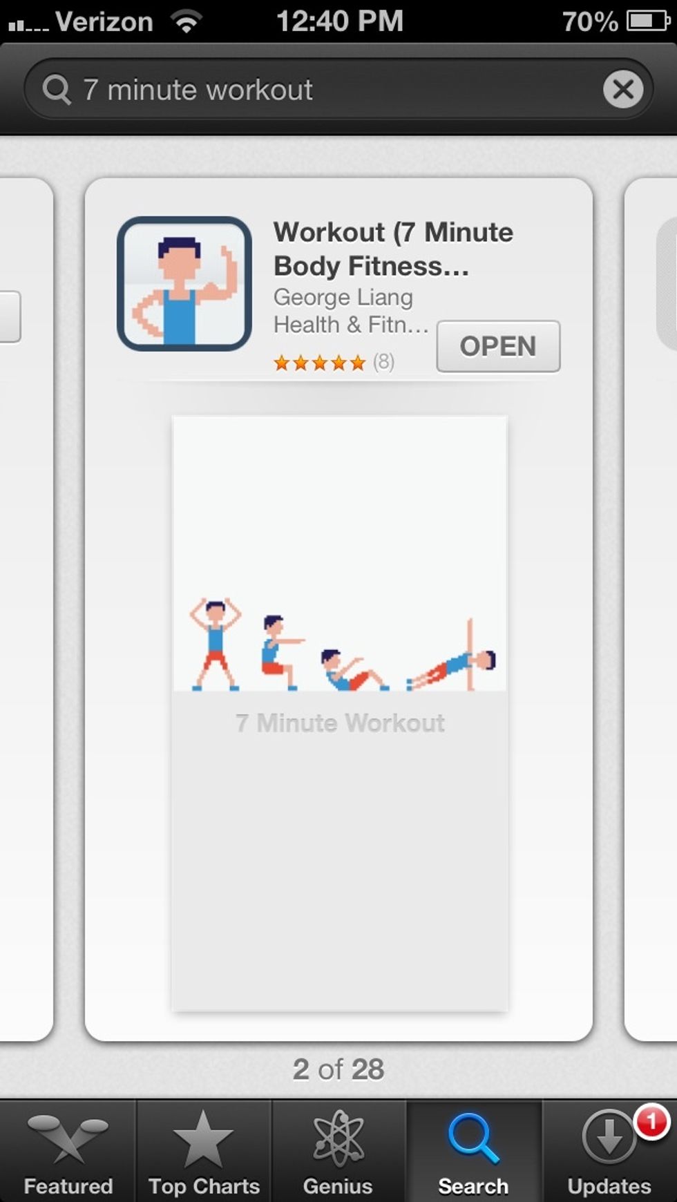 I use this quick 7 minute workout app to get mild exercise in. Do a few rounds of this on your rest day.