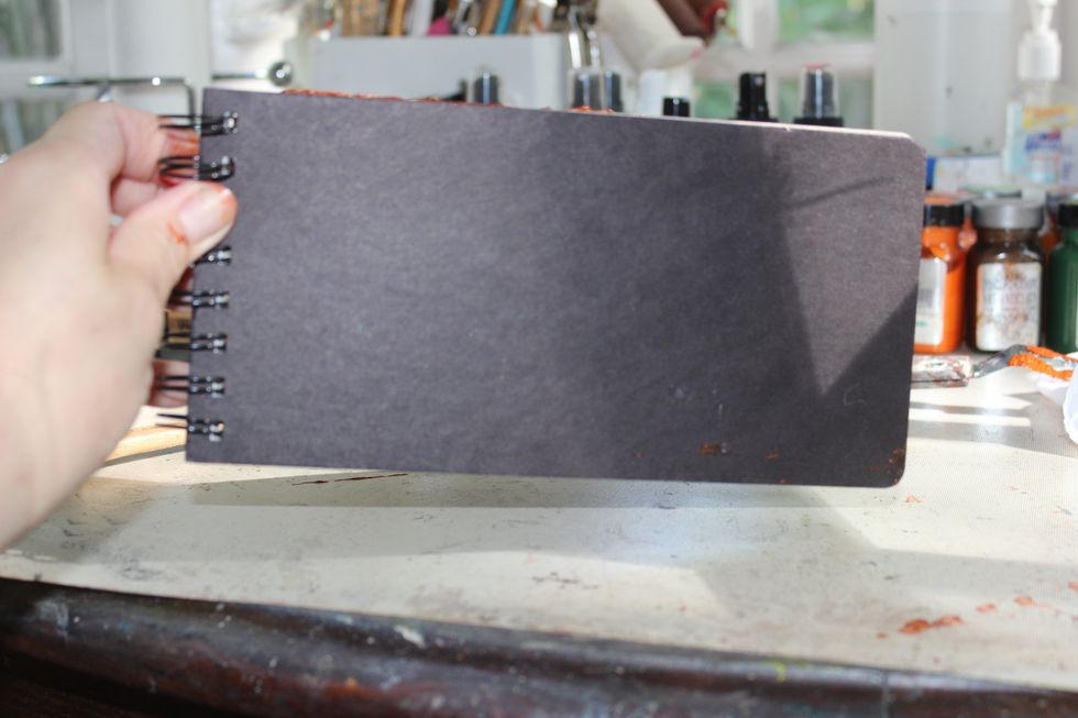I used a Basically Bare Krafty Keepsake Mini Album.