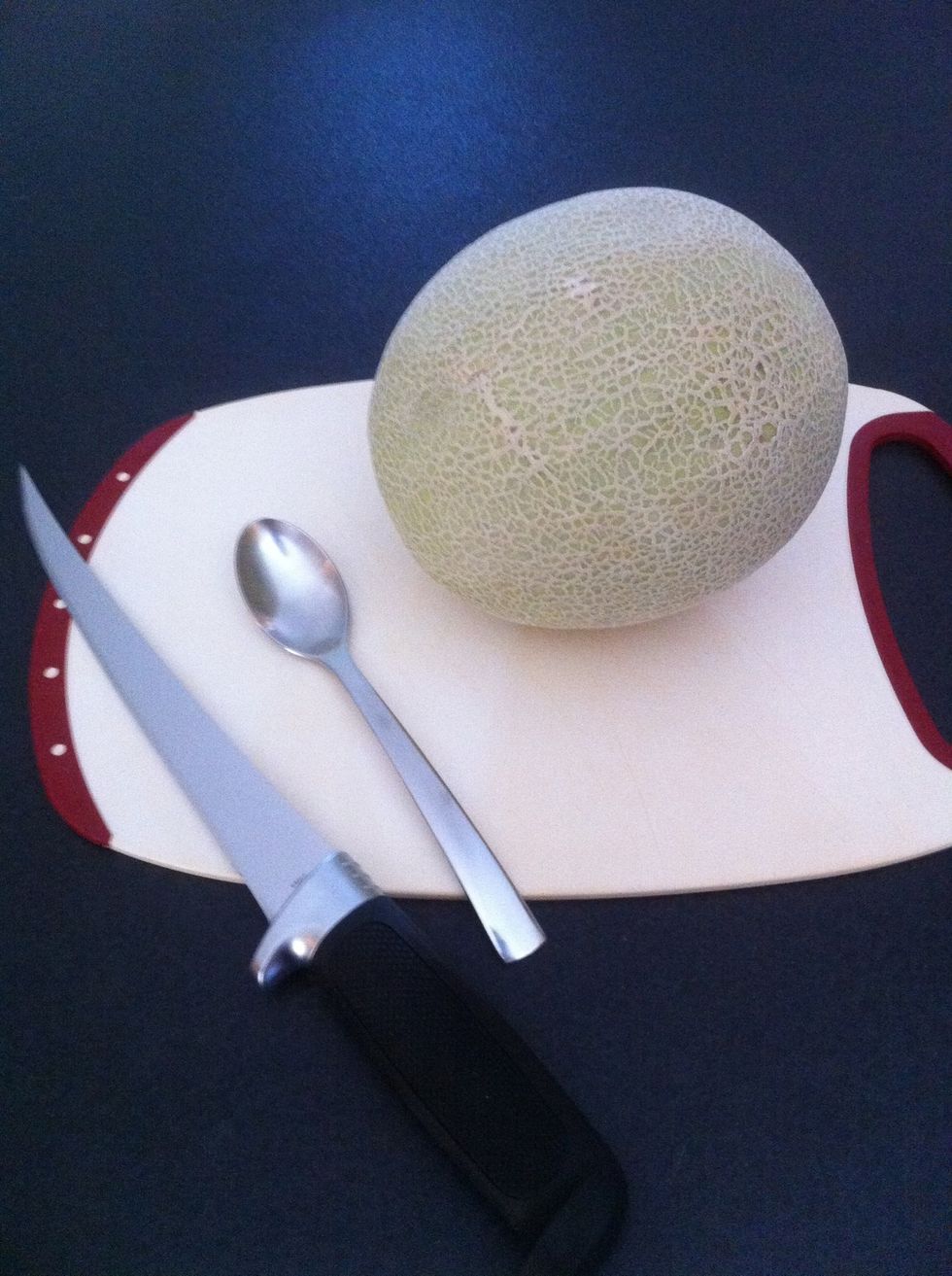 I used a fillet knife