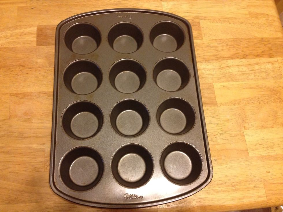 I used a muffin pan instead. Felt it was easier.