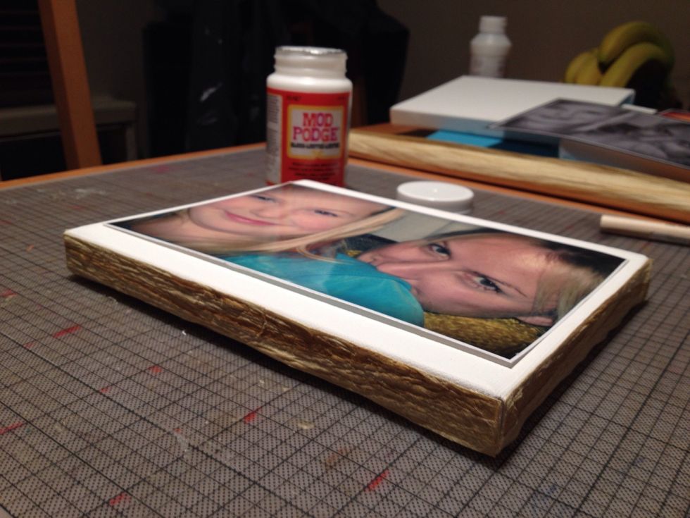 I used Costco's photo prints; They held up well and the ink didn't smudge.