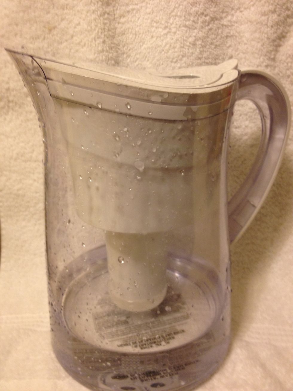 I used filtered water for my simple syrup.