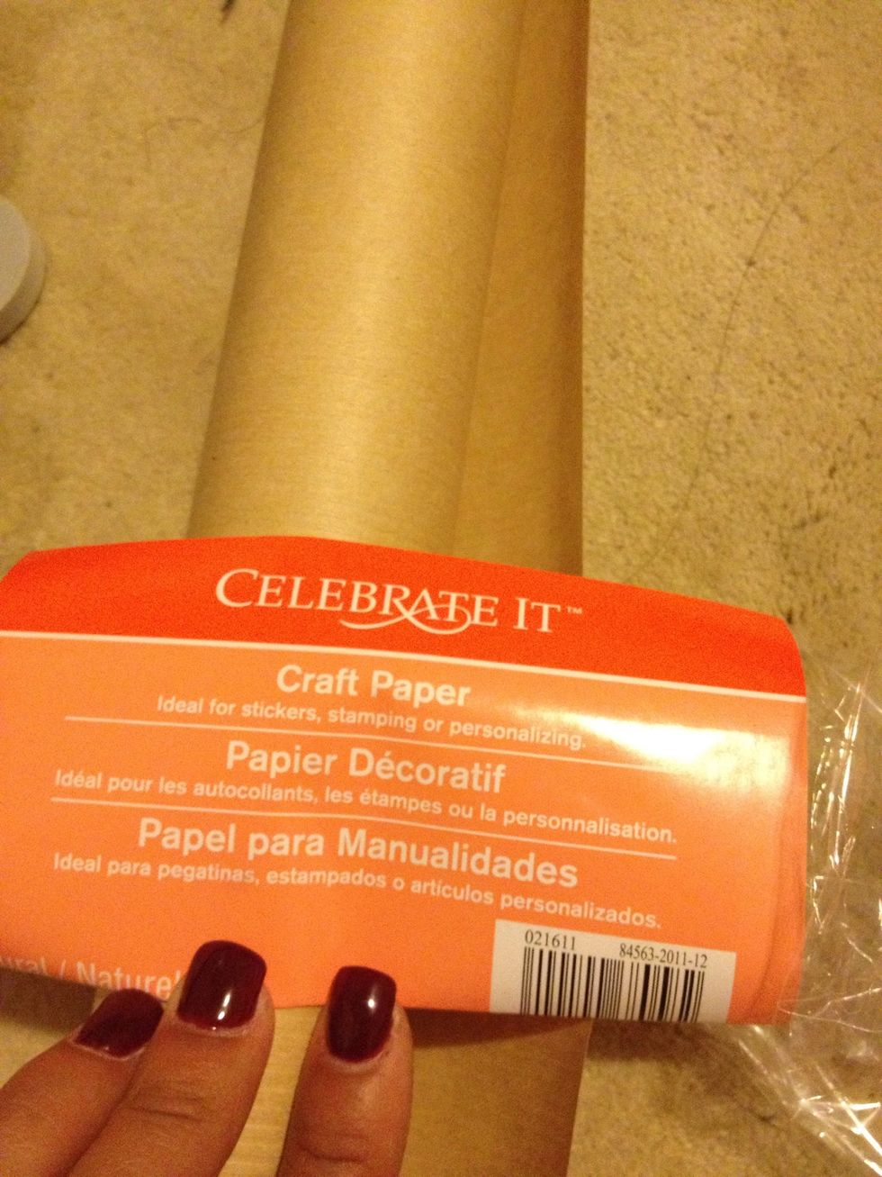 I used Michael's craft paper but you can use any paper