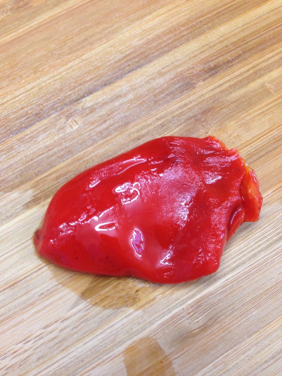 I used roasted capsicums from a jar