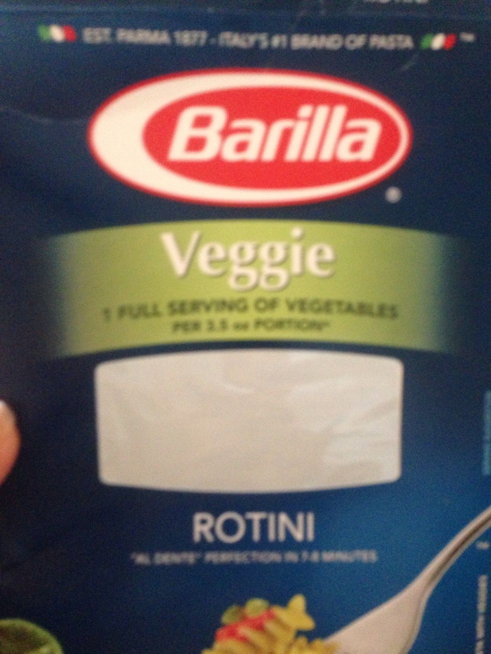 I used rotini veggies