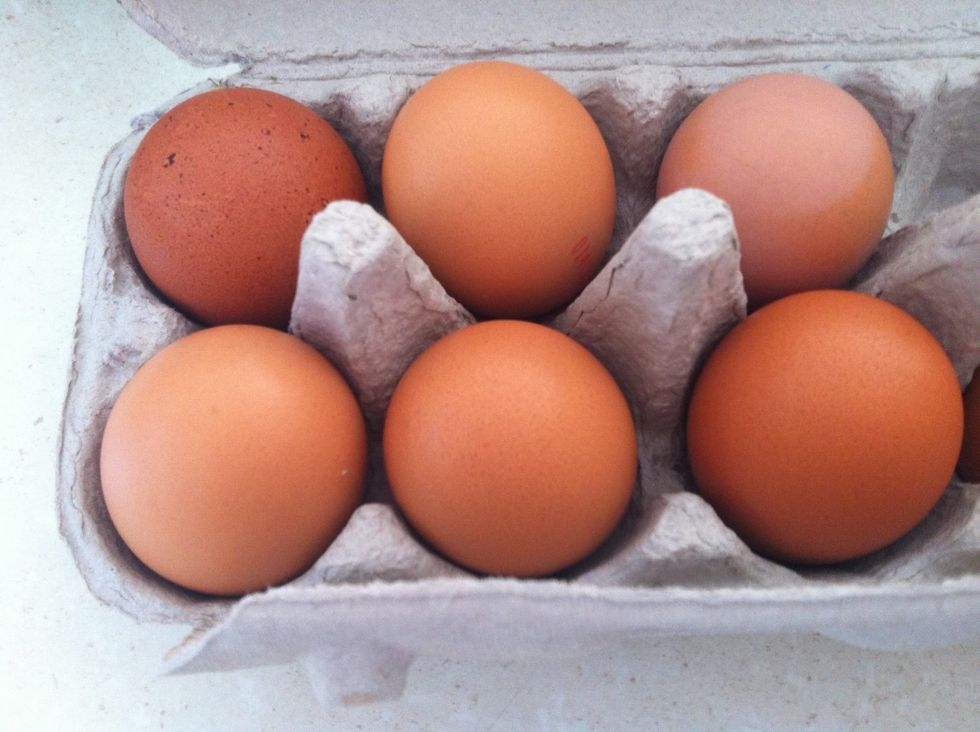 I used small eggs