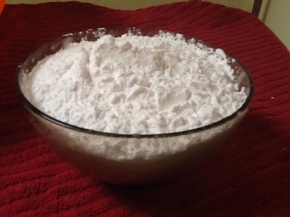 I used tapioca starch, but you can use any type of starch