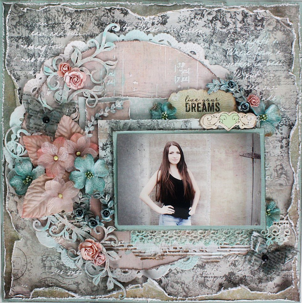 I used the butterflies on a layout I created for Swirlydoos Kit Club using the January 2016 Collection, Vineyard.