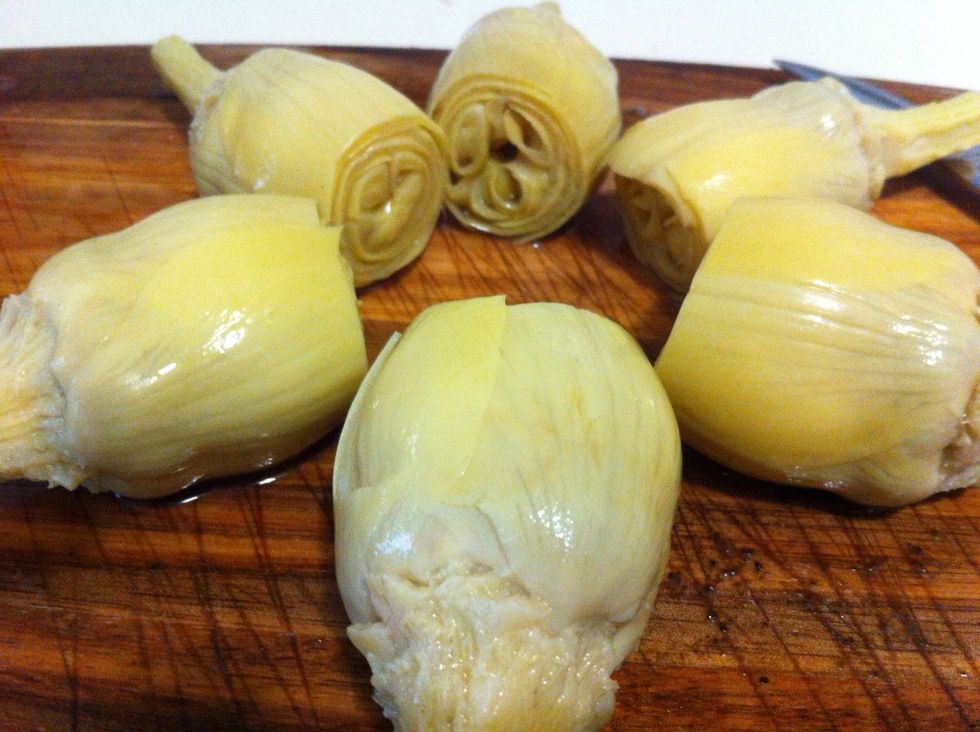 I used the Flora artichokes with stems