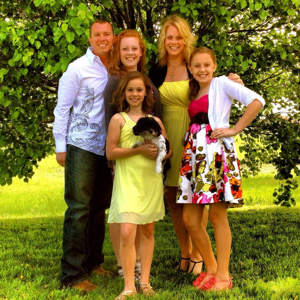 I used this setup to create our Easter photos this year using Camera+ app (allows a timer) and also used Instagram to enhance the color.