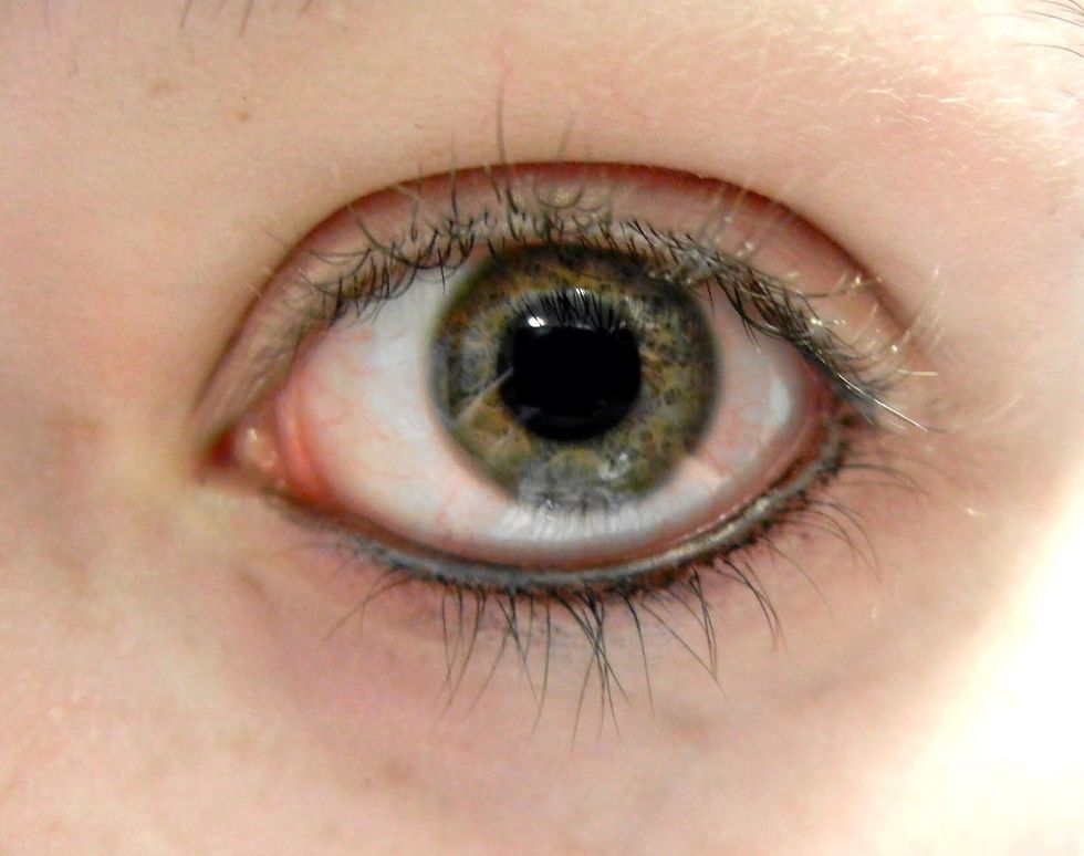 I usually don't line the inner waterline because it comes off quickly and it irritates the eye. If the line is too thick/uneven, use a q-tip and make-up remover to remove some eyeliner.