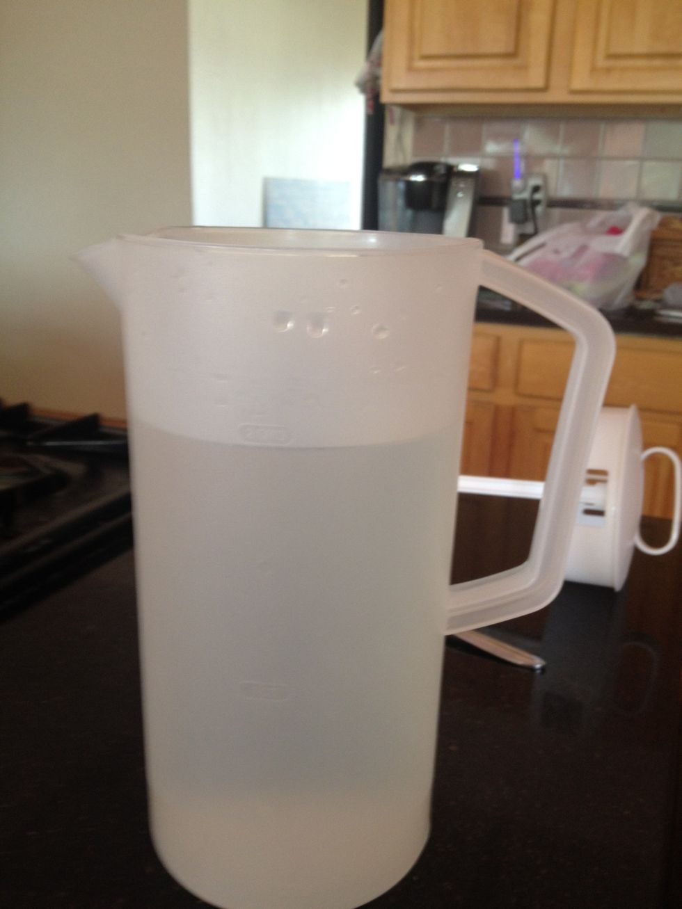 I've added about a spoonful of sugar.