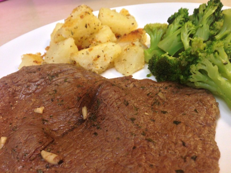 I've added: Rosemary Parmesan Potatoes & Broccoli
