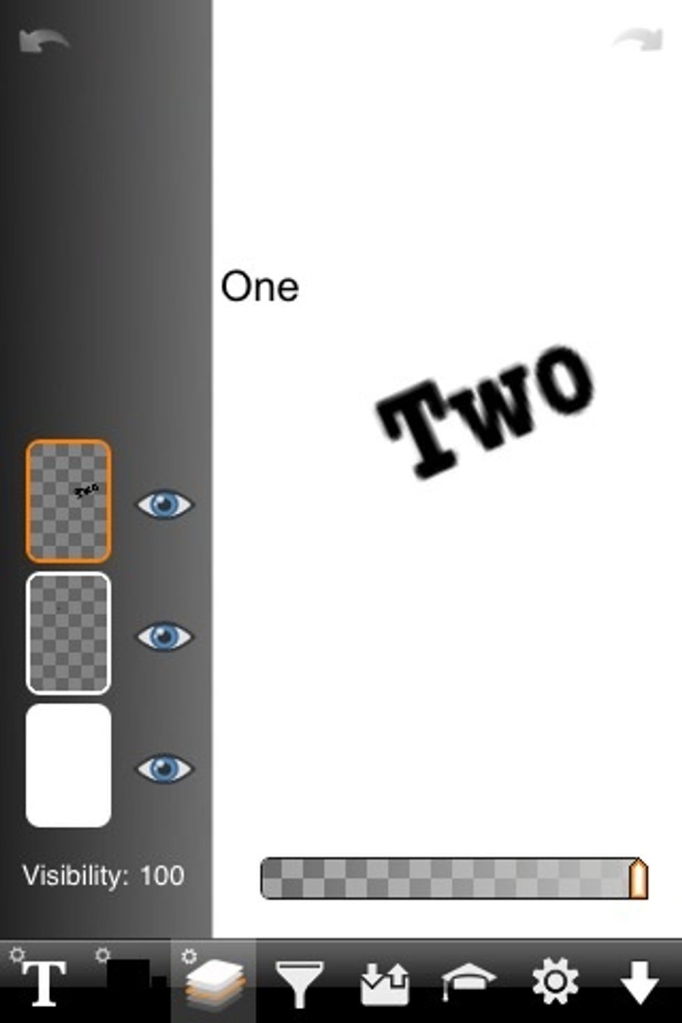 I've adjusted the image on one layer without disturbing the other parts of the image.