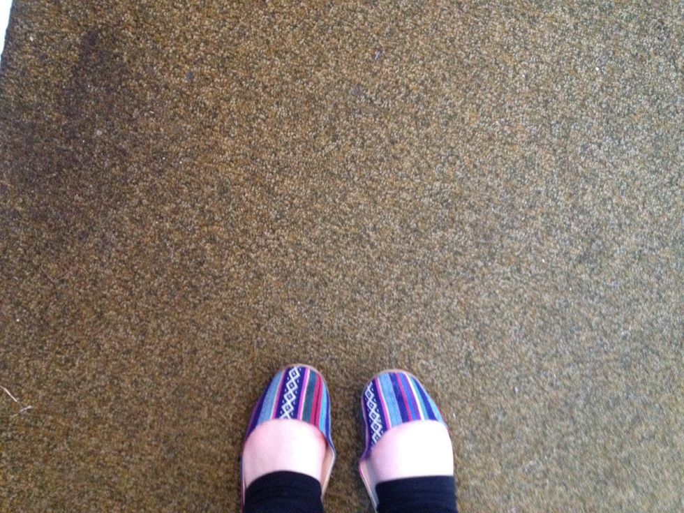 I've learned to stick my fat right foot into shoes that show the top of my foot. I don't care! Flinstone feet!