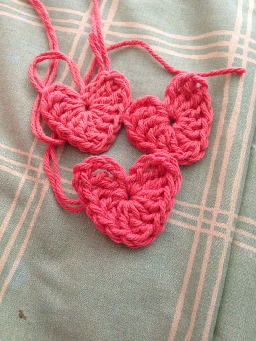 I've used them as present toppers, and dangled them on present bags. I've added them to tie a card together and I plan on incorporating them somehow into my wedding. Many ideas from one little heart!