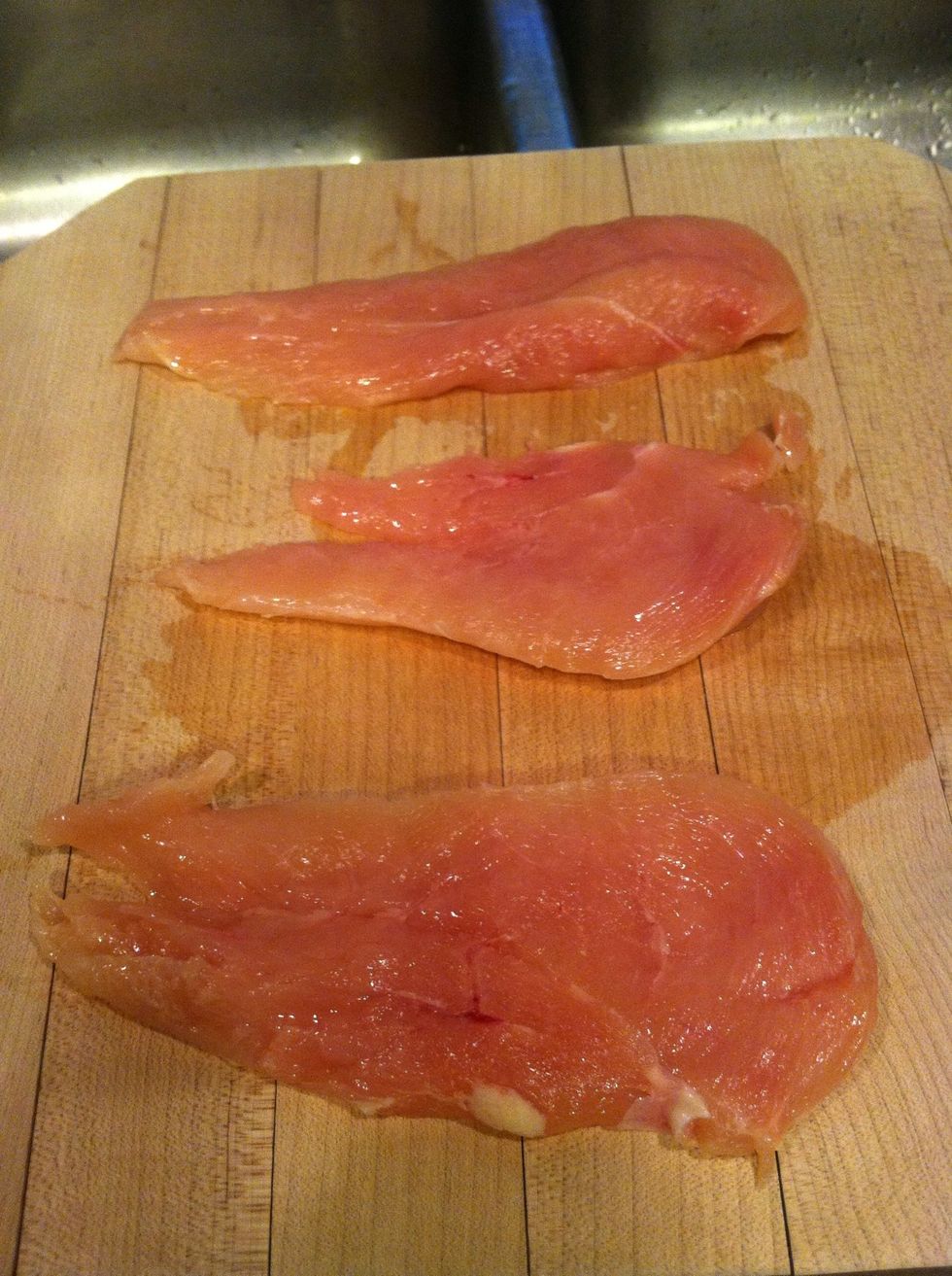 I was able to get 3 pieces out of mine. When all your pieces are cut, go to the next step