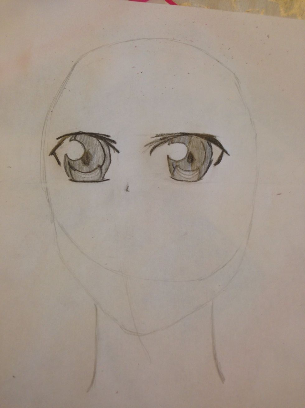 I was never really good with noses but what I do is I usually make the noses small,but you can make it bigger or smaller if you want!