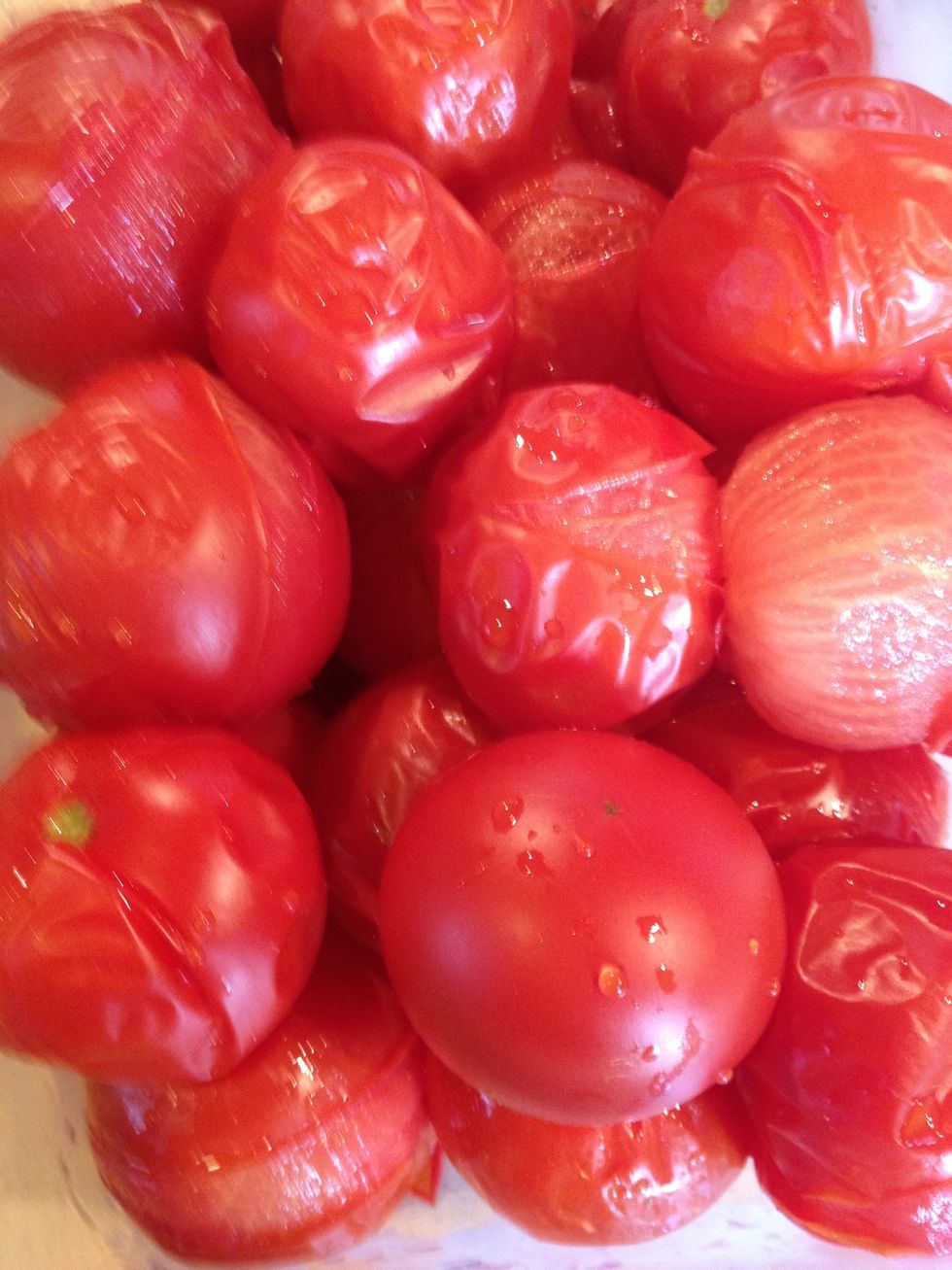 I went slightly over but no worries. The skin on these will simply peel away b