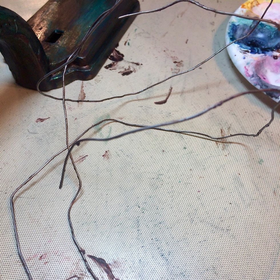 I went through the same exact steps, but this time I used my fingers for all of the steps. I started with a layer of Truffle Velvet.