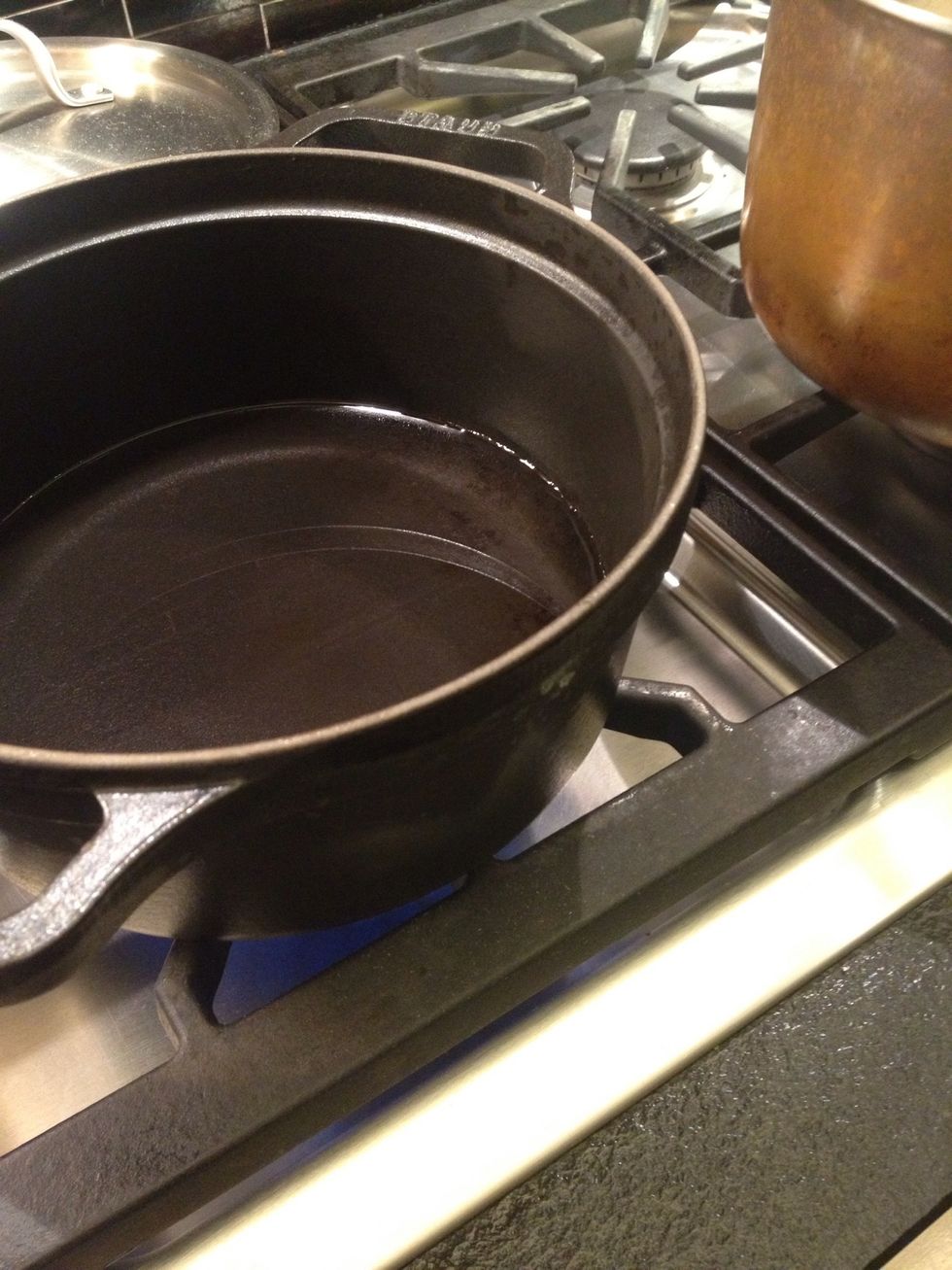 I will bake the custards in the fancy pot. If you are baking them in other pot/tray just make sure you have hot water going.