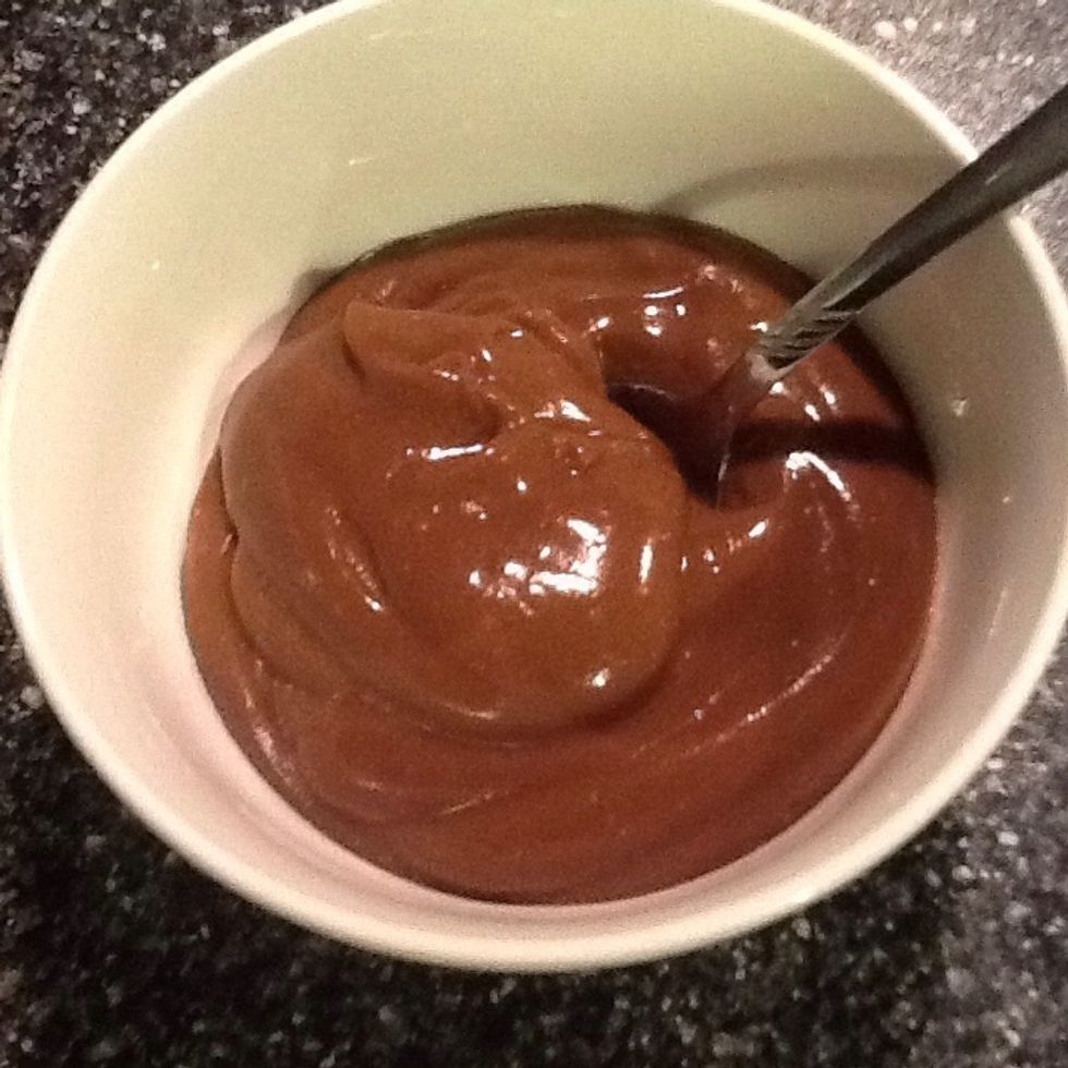 I would recommend putting the pudding in the fidge, as it is best served cold.