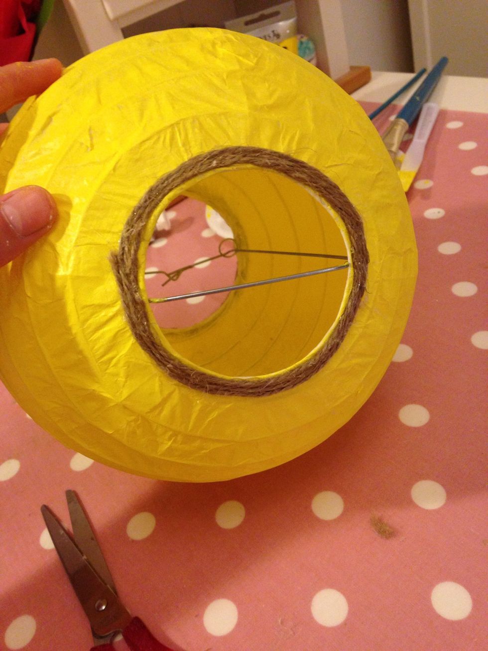 I wrapped it around 3 times for a bigger effect