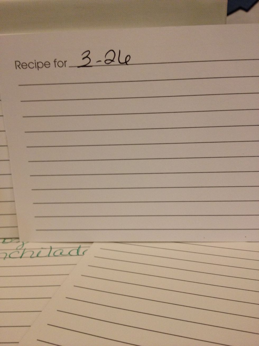 I write the date on the back just so I can keep track of when we had it last
