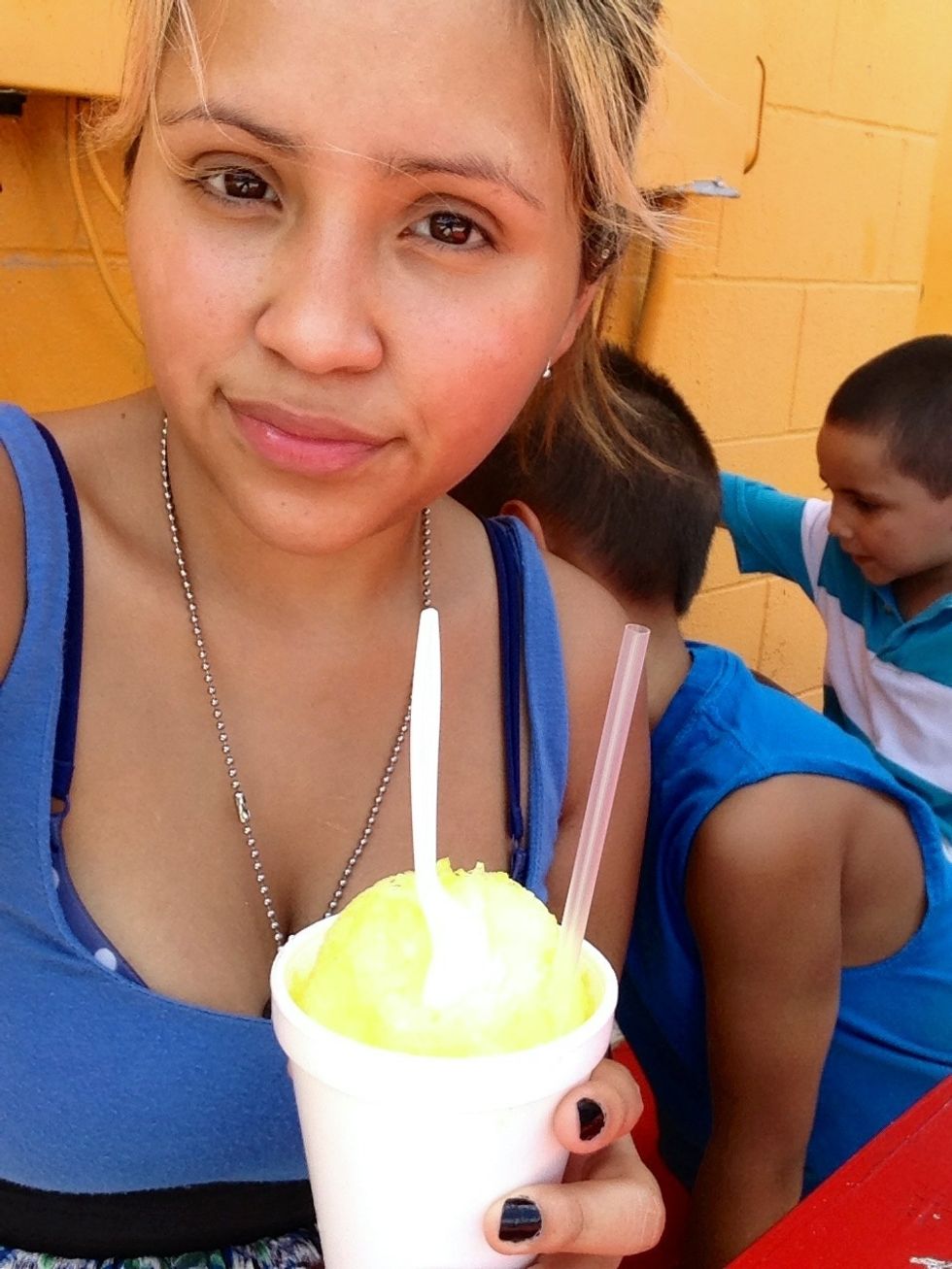 Ice, ice water thing like that help to keep it from swelling and hurting. Please excuse my nephews in the background and my lack of make up.