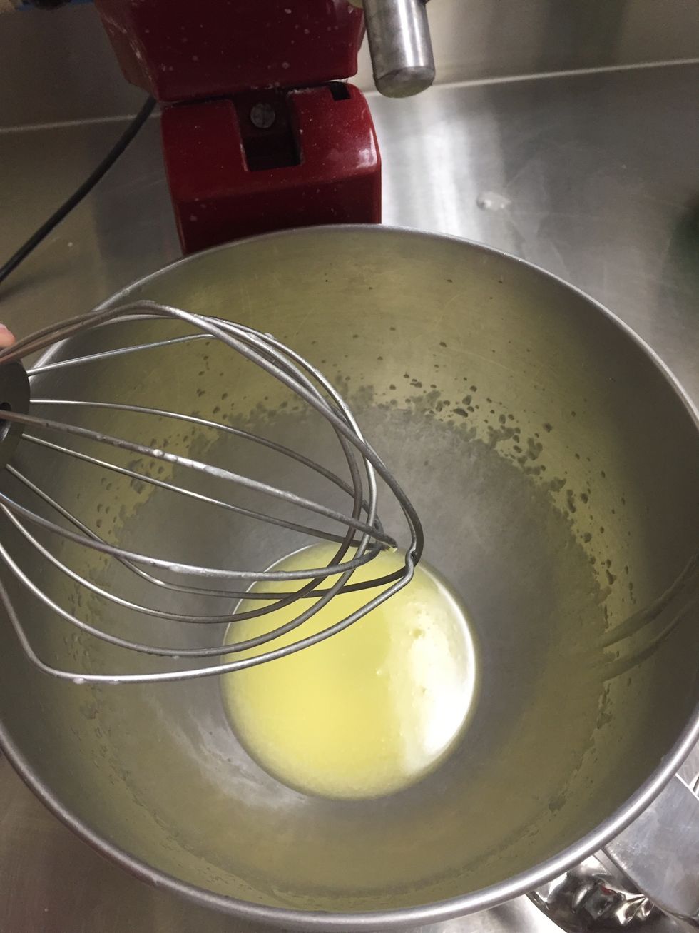 Icing: In a large mixing bowl, cream the 4 oz butter until light and fluffy