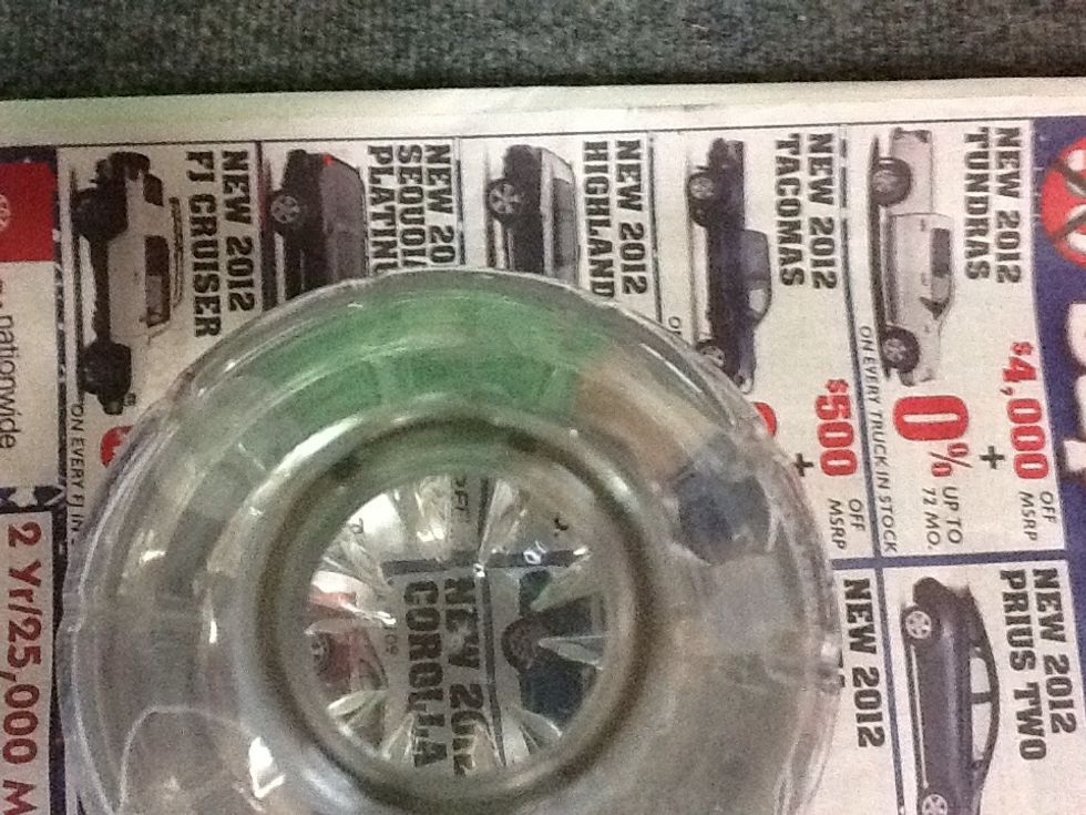 Ideally, this is how clear water should be before it is treated by the SODIS method. You can read the newspaper through the water.