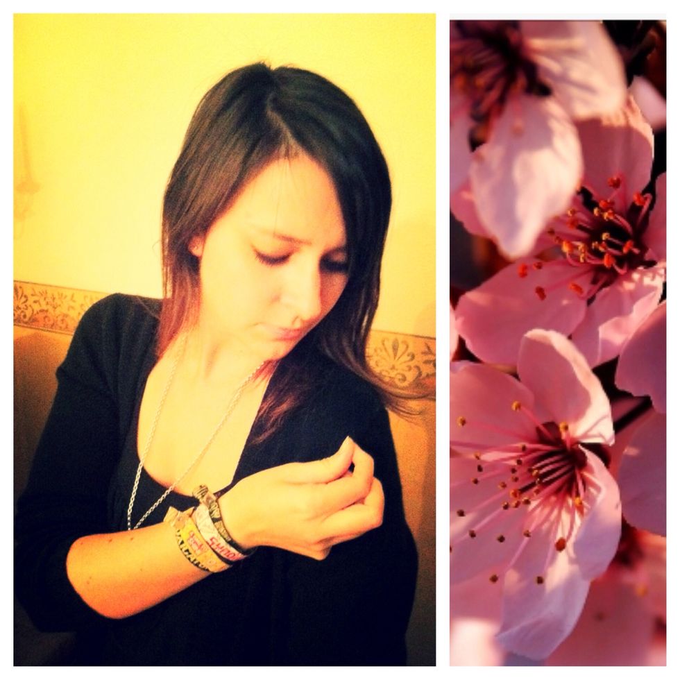 If a guy starts to clean his clothes from lints/hairs or just imagined dirt, he shows subconsciously that he wants to look good for you.