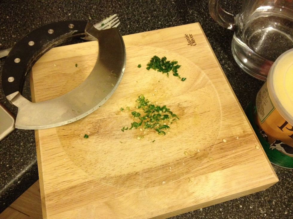 If adding chillies make sure they are finely chopped!