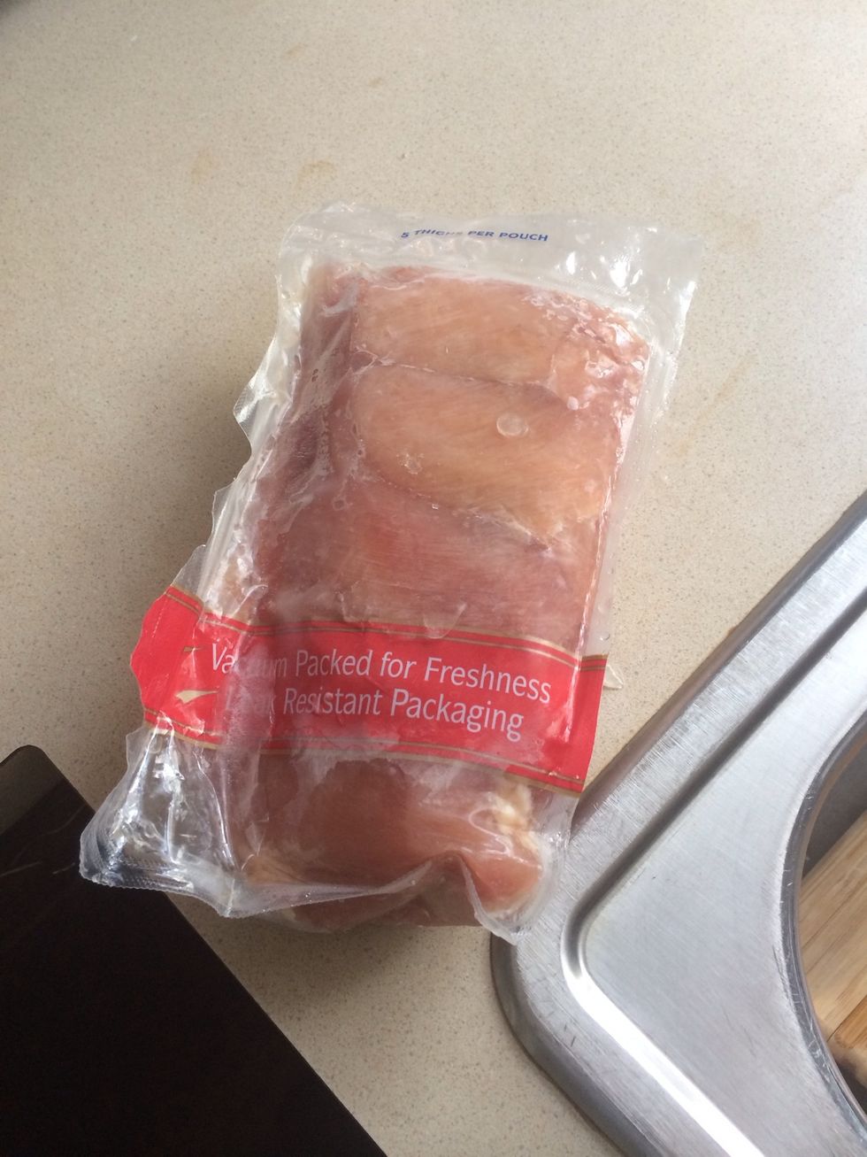 If applicable, defrost your chicken