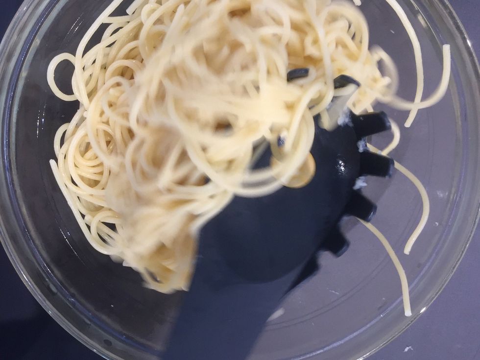 If boiling your pasta Let them cool down